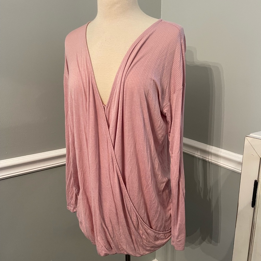 Jessica Simpson Maternity and Nursing Long Sleeve Top